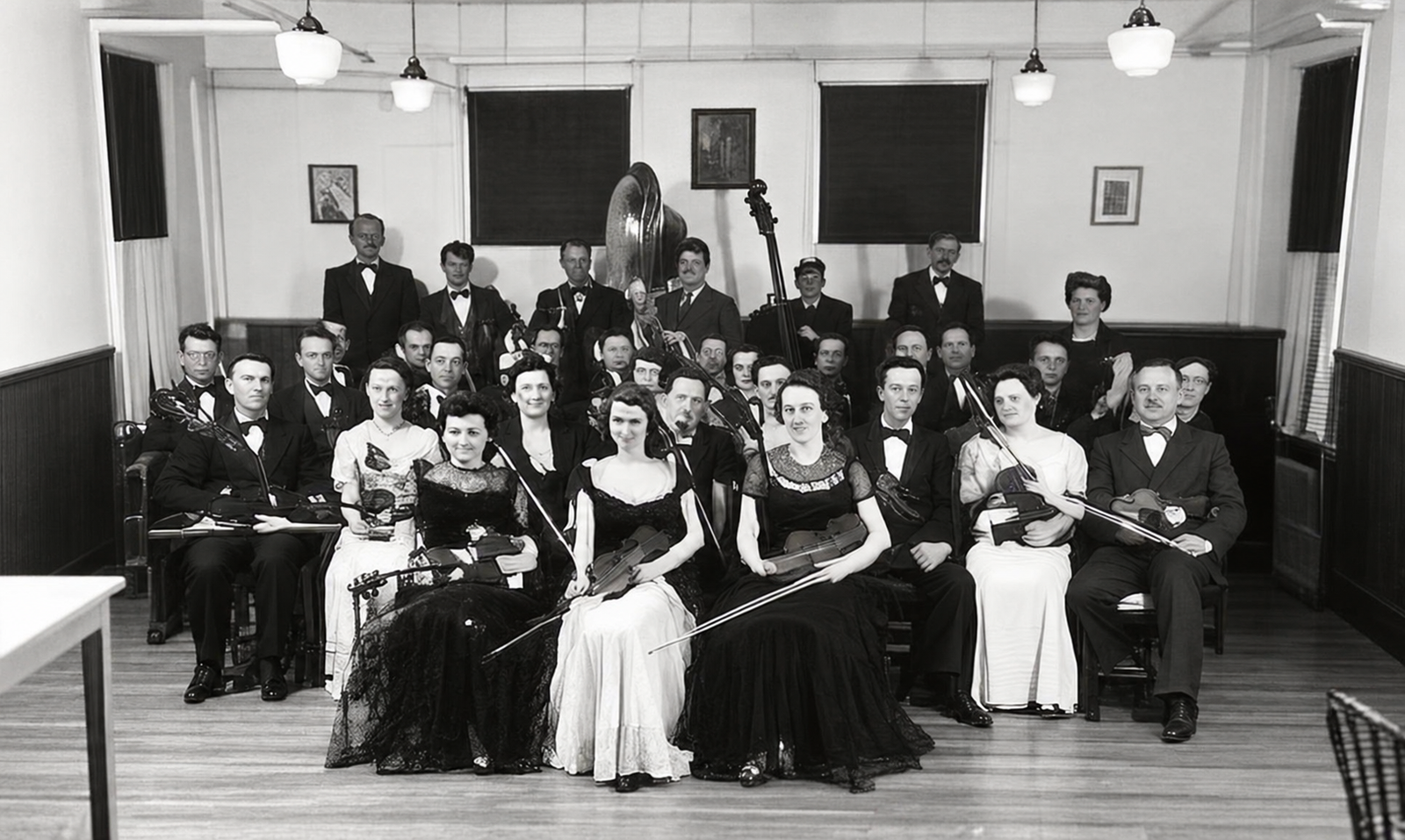 Orchestre dans le premier collège
