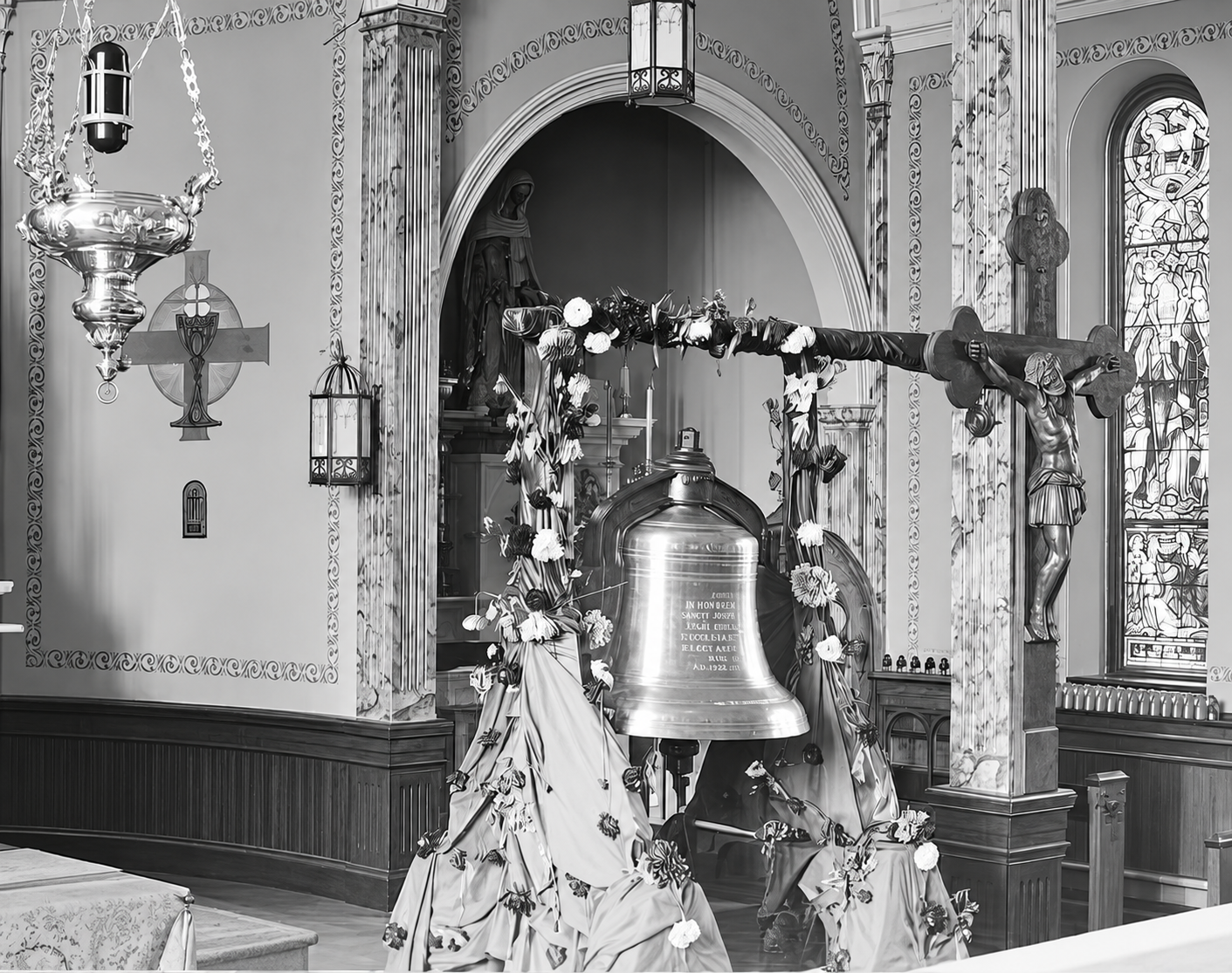 Bénédiction de la cloche en 1904
