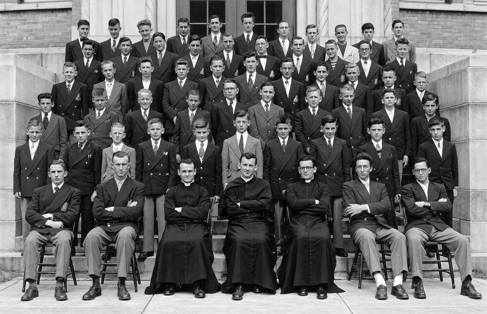 Juvénistes en 1950