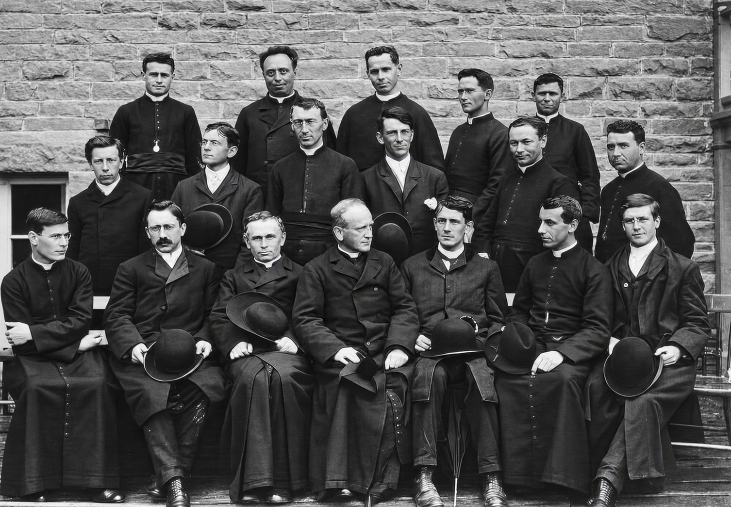 Les pères en 1910
