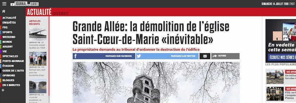 Coupure de presse · 1