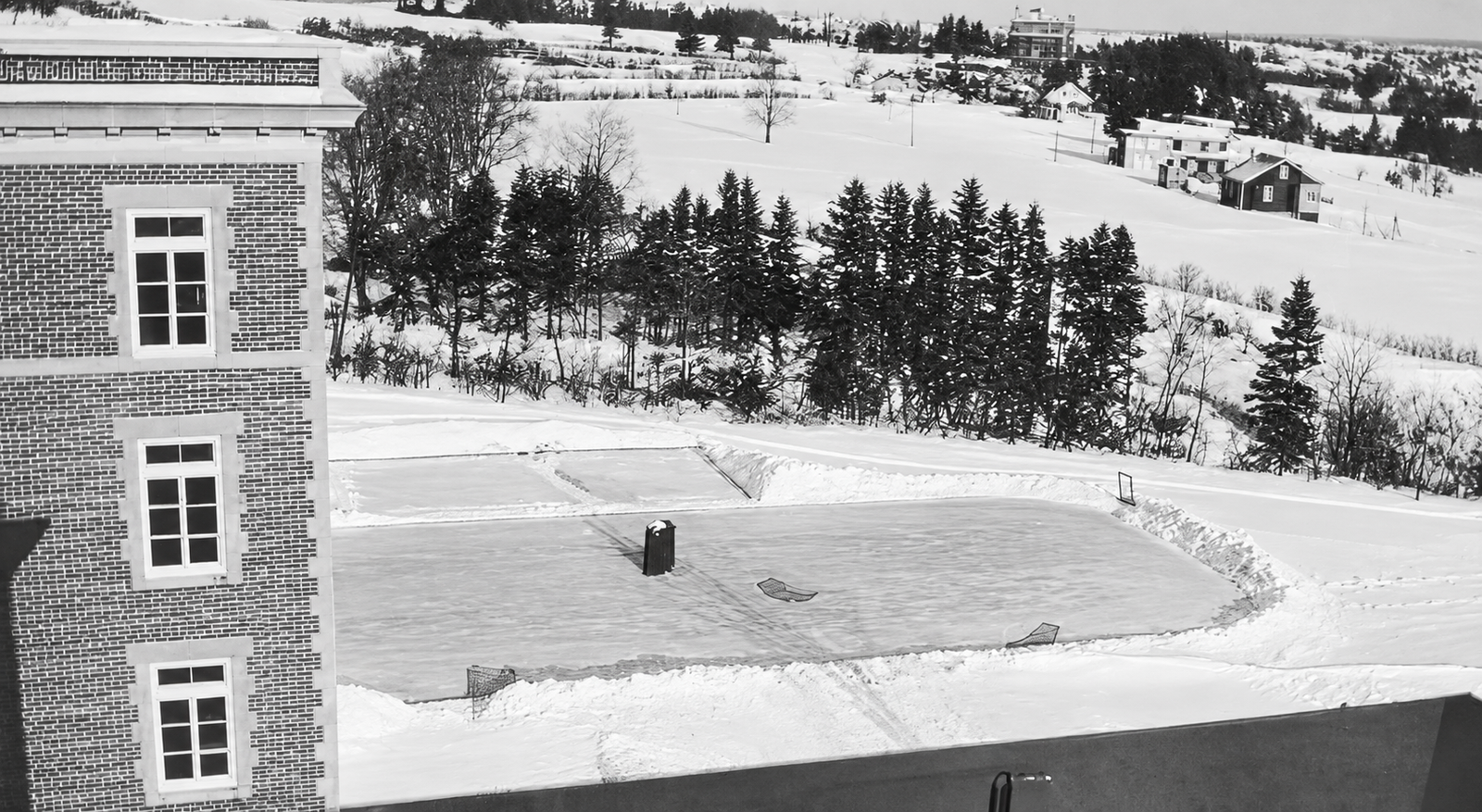 Patinoire en 1925