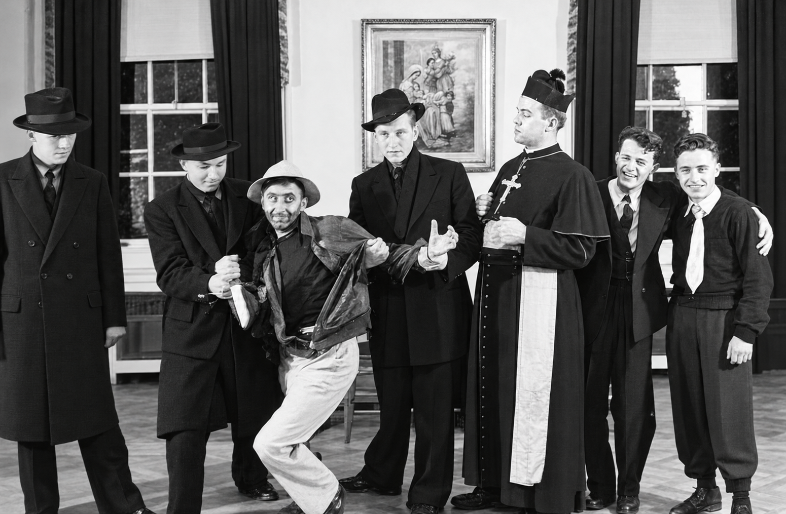 Pièce de théâtre «The Bishop's Candelstriks»
